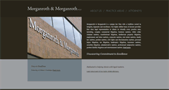 Desktop Screenshot of morganrothlaw.com